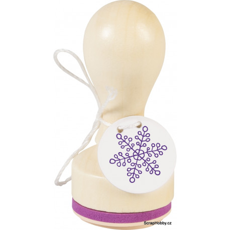Razítko - vločka 1,