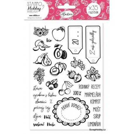 Česká Razítka - Marmelády, kompoty, limonády...