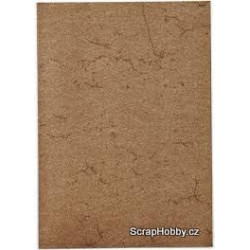 Imitace pergamenu A4 - jelení hnědá