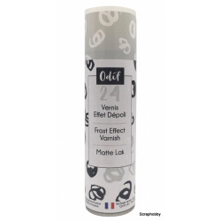 Matný lak s efektem mrazu