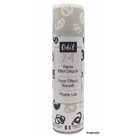 Matný lak s efektem mrazu