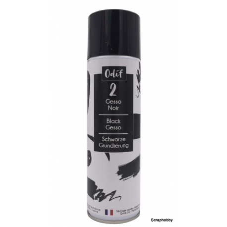 Gesso - černé - sprey