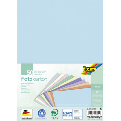 Pastelový fotokarton - A4 - 50 ks