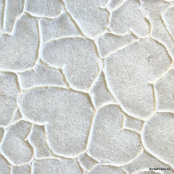 Ruční morušový papír - ražba srdíček