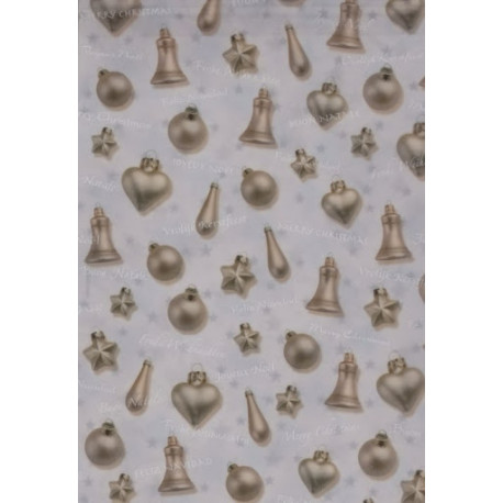 Ozdoby - Poloprůhledné listy