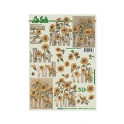 Scrapbooking - Slunečnice