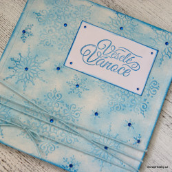 Dárková obálka vánoční