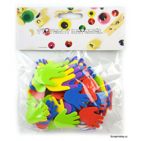 Pěnové ruce - samolepící