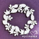 Chipboard - Věneček z listů - 1ks