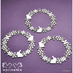 Věneček se zajíčky - 3ks