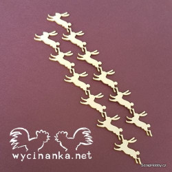 Zajíčková bordura - 2ks