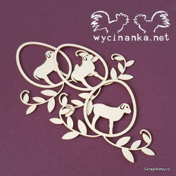 Vajíčka s beránkem - 3ks