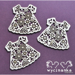 Krajková košilka - 3 ks