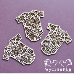 Krajkové body - 3 ks