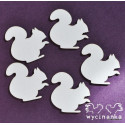 Chipboard - Veverka - 5 ks