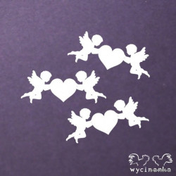 Amorci se srdíčky - 3 ks