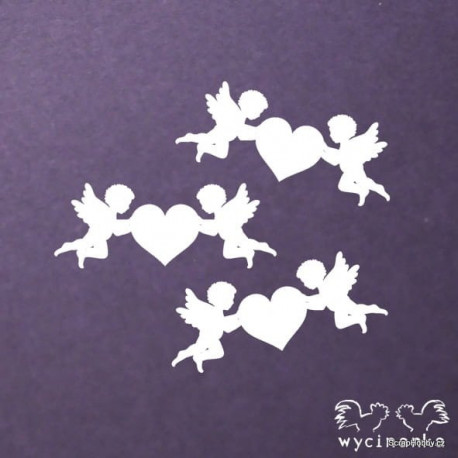 Amorci se srdíčky - 3 ks