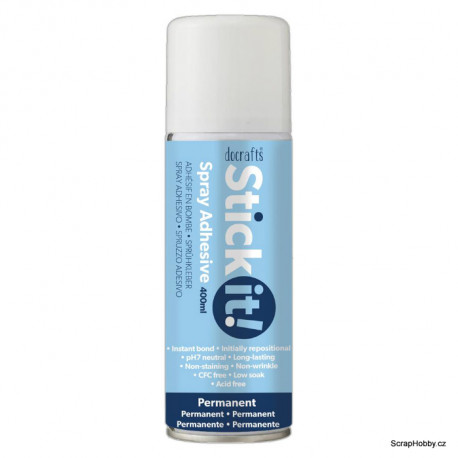 Lepidlo ve spreji - 400ml