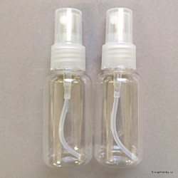 Sada plastových lahviček s rozprašovačem (2ks)