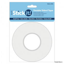 Oboustranně lepící páska 0,3cm (25m)