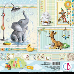 Sada oboustranných papírů 30x30cm My First Year vol.1 (11ks)