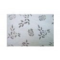 Indický papír - Se stříbrným tiskem růží