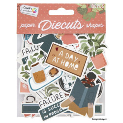 Papírové výseky 100 ks, Home