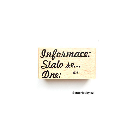 Informace: Stalo se...Dne: