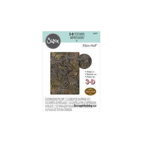 Embosovací kapsa - Klíče 3D