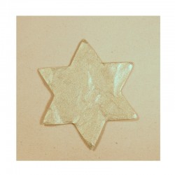 Hvězdičky stříbrné - velké