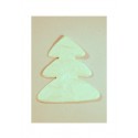 Stromeček z ručního papíru - bílý s perletí