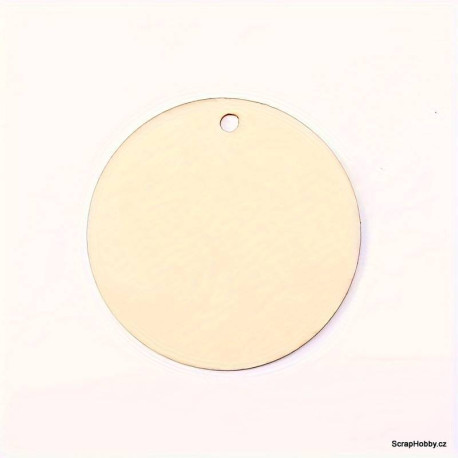 Visačky dřevěné 5 cm