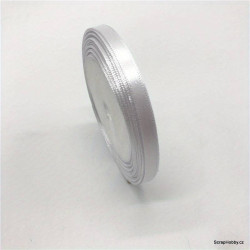 Saténová stuha - bílá