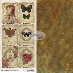 Papíry 30,5 x 15 cm - Butterfly Effect 14