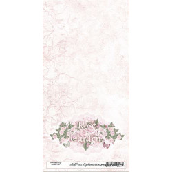 Sada papírů 30,5 x 15 cm - Rose garden