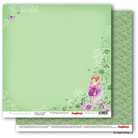 Oboustranný papír - Precious memories - Garden Delight