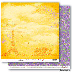 Oboustranný papír - Precious memories - Paris