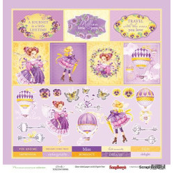 Jednostranný papír - Precious memories - Cards 2