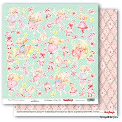 Oboustranný papír - Sweet Moments - Playtime