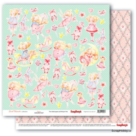 Oboustranný papír - Sweet Moments - Playtime
