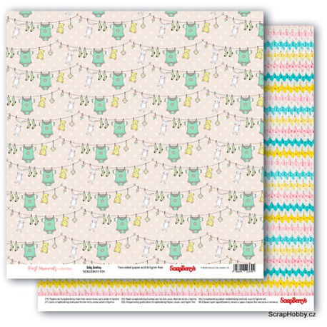 Oboustranný papír - First Moments - Baby Bunting