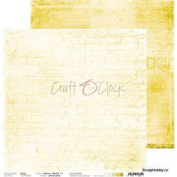 Oboustranný papír - Yellow Mood - 03