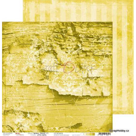 Oboustranný papír - Yellow Mood - 05
