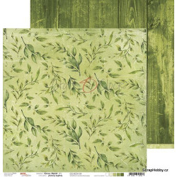 Oboustranný papír - Green Mood - 04