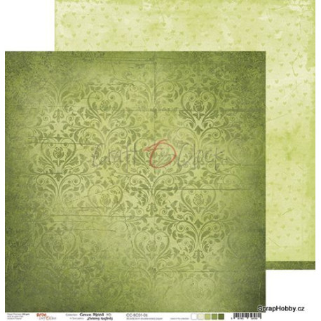 Oboustranný papír - Green Mood - 06
