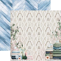 Oboustranný papír - Home Sweet Home, Living room