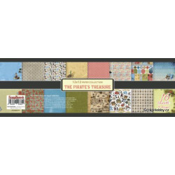 Sada papírů - The Pirate's Treasure - 30x30cm