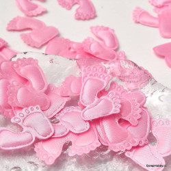 Látkové nožičky - růžové