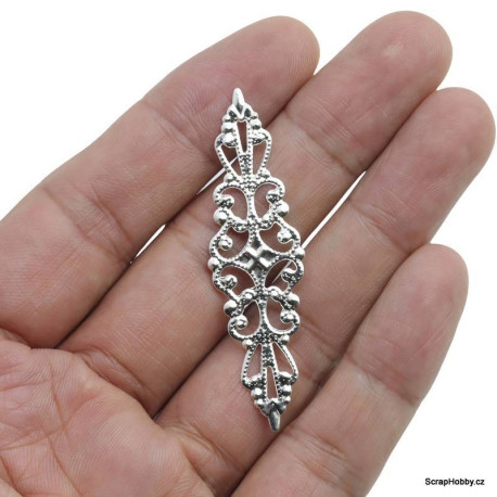 Kovové dekorace na knihy, notesy...