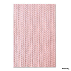 Embosovací kapsa - Pletený vzor 3D